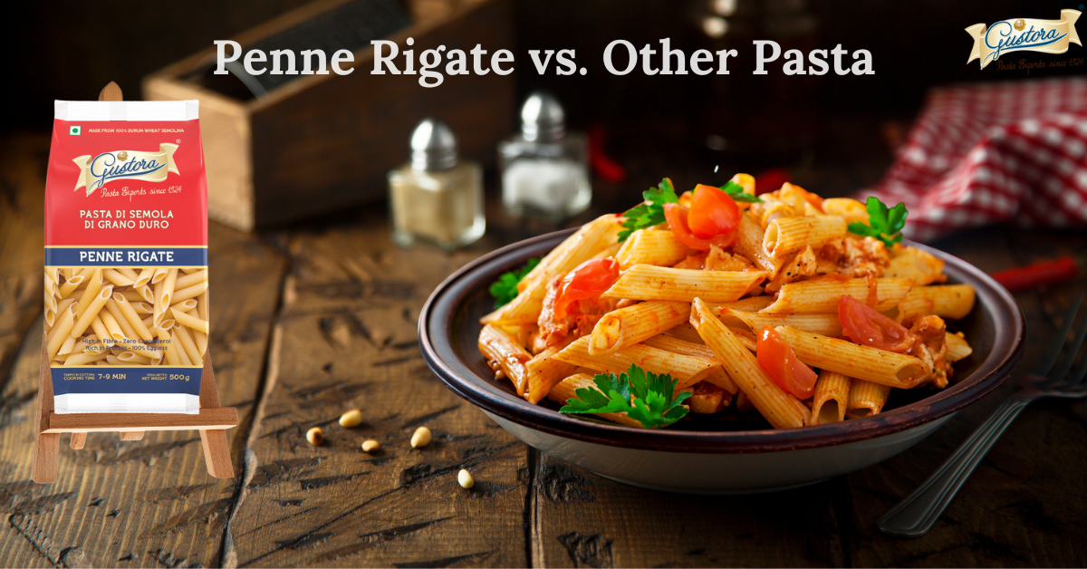       Penne Rigate vs. Other Pasta Shapes: What Makes It Special? – Gustora Foods