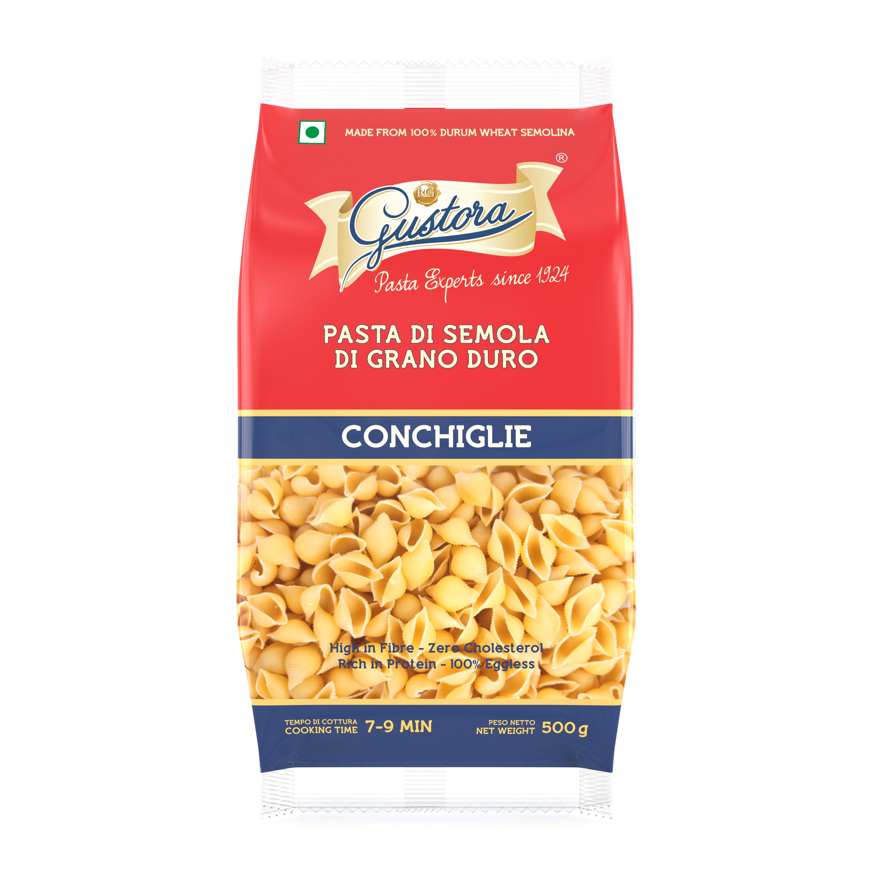       Buy Conchiglie Pasta – Best Price Online | Gustora Foods